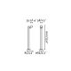 Stalpi - Stalp LED iluminat exterior IP65 BROT H-60cm