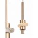 Pendule, Lustre suspendate - Lustra, Pendul LED din aluminiu si alabastru, Betty auriu
