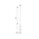 Pendule, Lustre suspendate - Lustra, Pendul LED din aluminiu si alabastru, Betty auriu