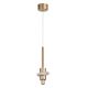 Pendule, Lustre suspendate - Lustra, Pendul LED din aluminiu si alabastru, Betty auriu