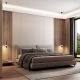 Pendule, Lustre suspendate - Lustra, Pendul LED din aluminiu si alabastru, Betty negru