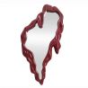 Oglinda de perete decorativa FLUIDUM 150cm rosu