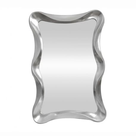 Oglinzi - Oglinda de perete decorativa ALICE 120cm argintiu