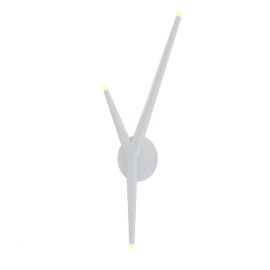 Aplice, corpuri de iluminat pentru pereti - Aplica de perete minimalista LED Arrecife alba