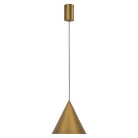 Pendule, Lustre suspendate - Pendul LED stil minimalist CONO D-18cm leather