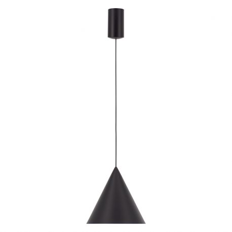 Pendule, Lustre suspendate - Pendul LED stil minimalist CONO D-18cm negru