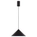 Pendul LED stil minimalist CONO D-24cm negru