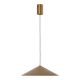 Pendule, Lustre suspendate - Lustra/Pendul LED stil minimalist CONO D-30cm leather