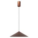 Lustra/Pendul LED stil minimalist CONO D-30cm cupru