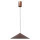Pendule, Lustre suspendate - Lustra/Pendul LED stil minimalist CONO D-30cm cupru
