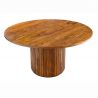 Masa rotunda TRES CHIC 120cm lemn masiv sheesham