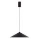 Lustra/Pendul LED stil minimalist CONO D-30cm negru