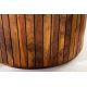 Mese dining - Masa rotunda TRES CHIC 140cm lemn masiv sheesham