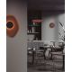 Aplice, corpuri de iluminat pentru pereti - Aplica de perete LED design decorativ ACUSTIC 24,2cm