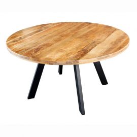 Mese dining - Masa rotunda design industrial vintage Iron Craft 140cm