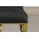 Seturi scaune, HoReCa - Set 2 scaune Modern Barock, auriu/ catifea neagra