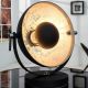 Veioze - Lampa design retro Studio negru/ argintiu