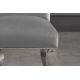 Seturi scaune, HoReCa - Set 2 scaune Modern Barock, argintiu/ catifea gri