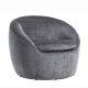 Fotolii - Fotoliu pivotant modern ALPINE tesatura structurata gri