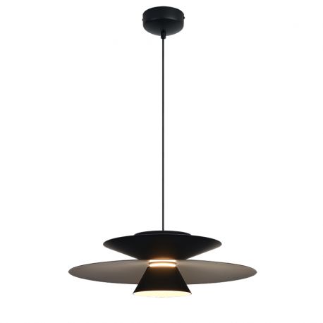 Pendule, Lustre suspendate - Lustra/Pendul LED design decorativ ESTRELLA negru