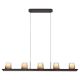 Lustra LED suspendata design modern ALABASTRO 5L