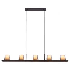Pendule, Lustre suspendate - Lustra LED suspendata design modern ALABASTRO 5L