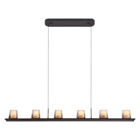 Pendule, Lustre suspendate - Lustra LED suspendata design modern ALABASTRO 6L