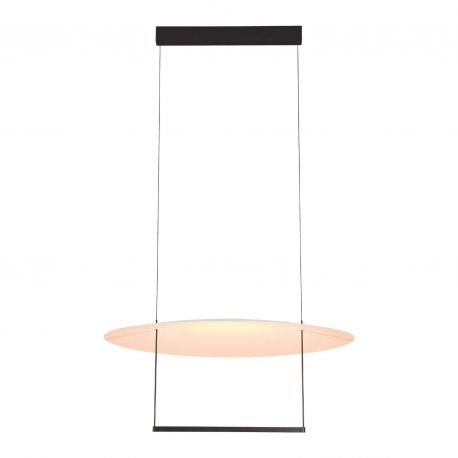 Pendule, Lustre suspendate - Lustra LED suspendata design modern SUN II D-80cm