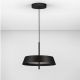 Pendule, Lustre suspendate - Lustra LED suspendata VELIO negru 45cm