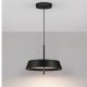 Pendule, Lustre suspendate - Lustra LED suspendata VELIO negru 45cm
