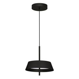 Pendule, Lustre suspendate - Lustra LED suspendata VELIO negru 35cm
