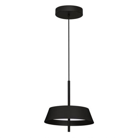 Pendule, Lustre suspendate - Lustra LED suspendata VELIO negru 35cm