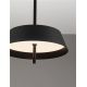 Pendule, Lustre suspendate - Lustra LED suspendata VELIO negru 35cm