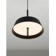 Pendule, Lustre suspendate - Lustra LED suspendata VELIO negru 35cm