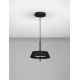 Pendule, Lustre suspendate - Lustra LED suspendata VELIO negru 35cm