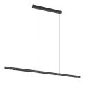 Lustra LED suspendata liniara MECA 28W negru 4000K