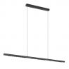 Lustra LED suspendata liniara MECA 28W negru 4000K
