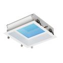 Panou incastrabil LED efect vizual luminator cer albastru BLUE SKY 30x30cm