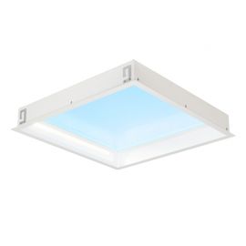 Panou incastrabil LED efect vizual luminator cer albastru BLUE SKY 60x60cm