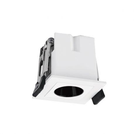 Spoturi tavan fals - Corp incastrabil cu 1 spot LED BLAU alb