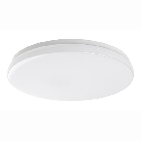 Plafoniere - Plafoniera exterior LED 4000K, IP44, Senzor de miscare, Telecomanda, Lowar 35cm