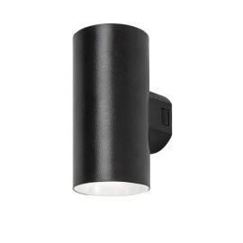 Aplice - Aplica LED iluminat exterior ambiental, Protectie IP65 Urfa II negru