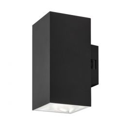 Aplice - Aplica LED iluminat exterior ambiental, Protectie IP65 Urfa II negru