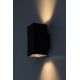 Aplice - Aplica LED iluminat exterior ambiental, Protectie IP65 Urfa II negru
