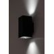 Aplice - Aplica LED iluminat exterior ambiental, Protectie IP65 Urfa II negru