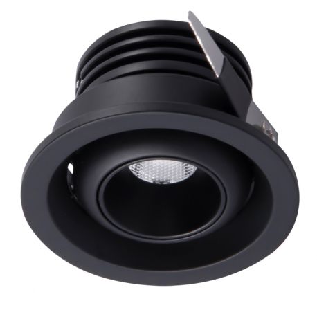 Spoturi tavan fals - Spot LED 3000K incastrabil tavan fals NEPTUNO negru