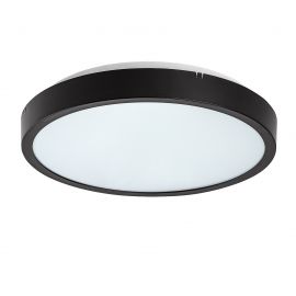 Iluminat pentru baie - Plafoniera pentru baie, Protectie IP44 Alenzo D-25,5cm negru,alb