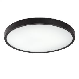 Iluminat pentru baie - Plafoniera pentru baie, Protectie IP44 Alenzo D-35,5cm negru, alb