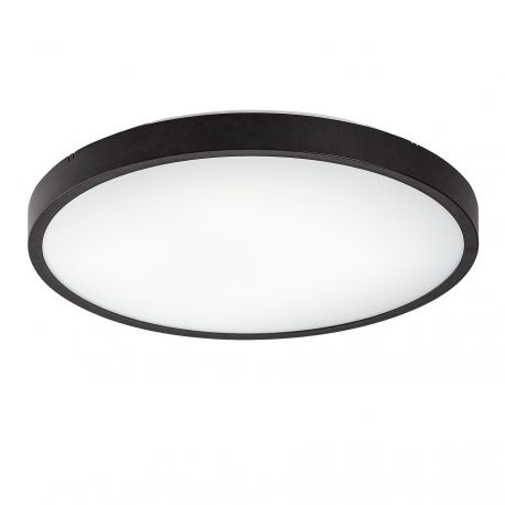 Iluminat pentru baie - Plafoniera pentru baie, Protectie IP44 Alenzo D-35,5cm negru, alb