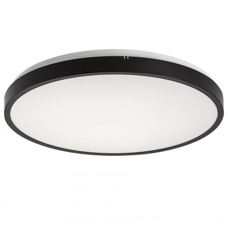 Iluminat pentru baie - Plafoniera pentru baie, Protectie IP44 Alenzo D-42cm negru, alb